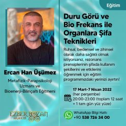 Duru Görü ve Bio Frekans ile Organlara Şifa Teknikleri