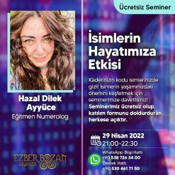 İsimlerin Hayatımıza Etkisi