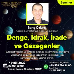 Denge, İdrak, İrade ve Gezegenler