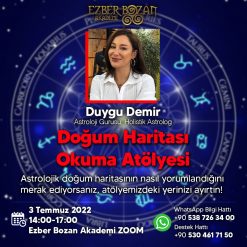 Doğum Haritası Okuma Atölyesi