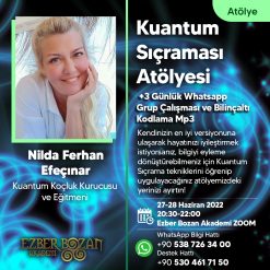 Kuantum Sıçraması Atölyesi + 3 Günlük Whatsapp Grup Çalışması ve Bilinçaltı Kodlama Mp3