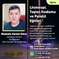 Litoterapi, Pandül ve Sarkaç Eğitimi
