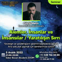 Alemler, İnsanlar ve İnsansılar / Yaratılışın Sırrı