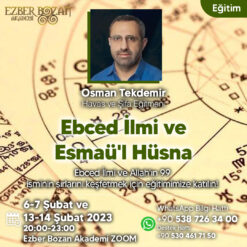 Ebced İlmi ve Esmaü'l Hüsna