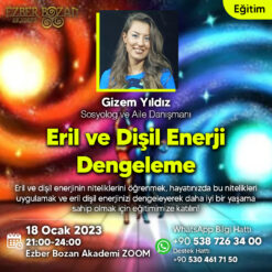 Eril ve Dişil Enerji Dengeleme
