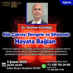 Kök Çakrayı Dengele ve Şifalandır / Hayata Bağlan