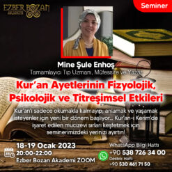 Kur’an Ayetlerinin Fizyolojik, Psikolojik ve Titreşimsel Etkileri