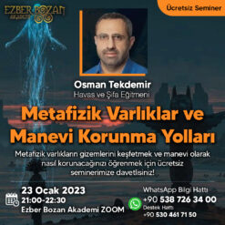 Metafizik Varlıklar ve Manevi Korunma Yolları