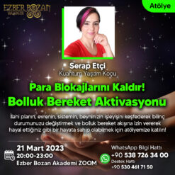 Para Blokajlarını Kaldır! Bolluk Bereket Aktivasyonu