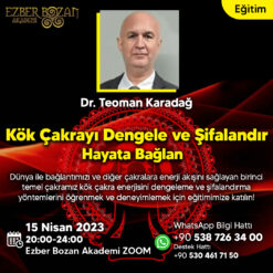 Kök Çakrayı Dengele ve Şifalandır / Hayata Bağlan