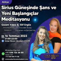Sirius Güneşinde Şans ve Yeni Başlangıçlar Meditasyonu