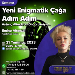 Yeni Enigmatik Çağa Adım Adım Aytunç Altındal’ın Öngörüleriyle