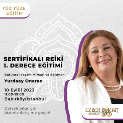 Sertifikalı Reiki 1. Derece Eğitimi