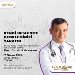 Kendi Beslenme Denkleminizi Yaratın