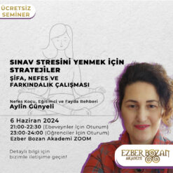 Sınav Stresini Yenmek İçin Stratejiler: Şifa, Nefes ve Farkındalık Çalışması