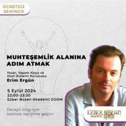 Muhteşemlik Alanına Adım Atmak