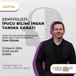 Semiyoloji: İpucu Bilimi İnsan Tanıma Sanatı-Cem Özüak