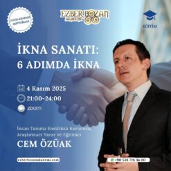 İkna Sanatı: 6 Adımda İkna-Cem Özüak