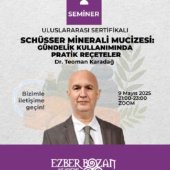 Schüssler Minerali Mucizesi: Gündelik Kullanımında Pratik Reçeteler