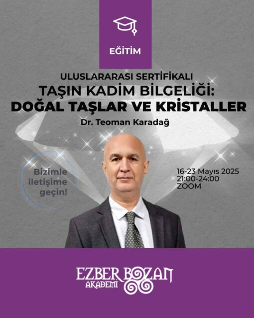 Eba1045 Tasin Kadim Bilgeligi Dogal Taslar Ve Kristaller Taşın Kadim Bilgeliği: Doğal Taşlar Ve Kristaller
